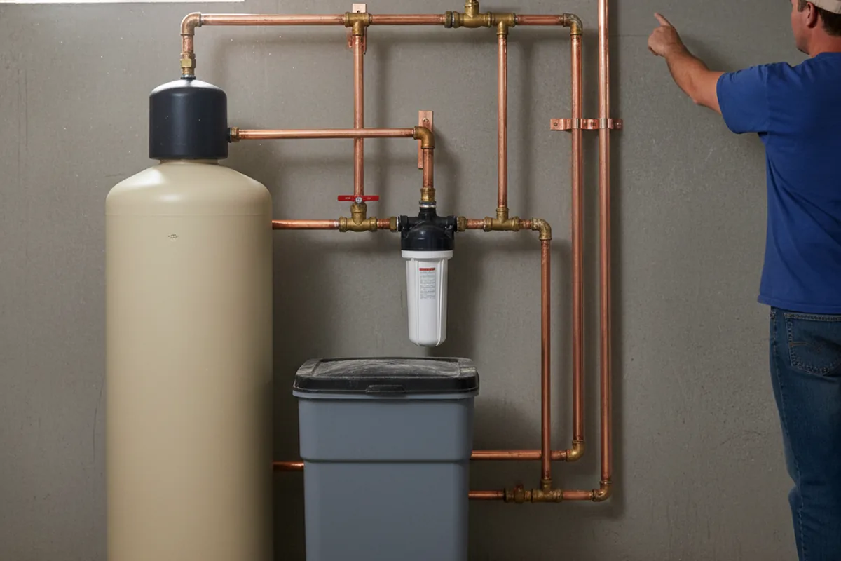 Whole-house water treatment system installed in Dearborn
